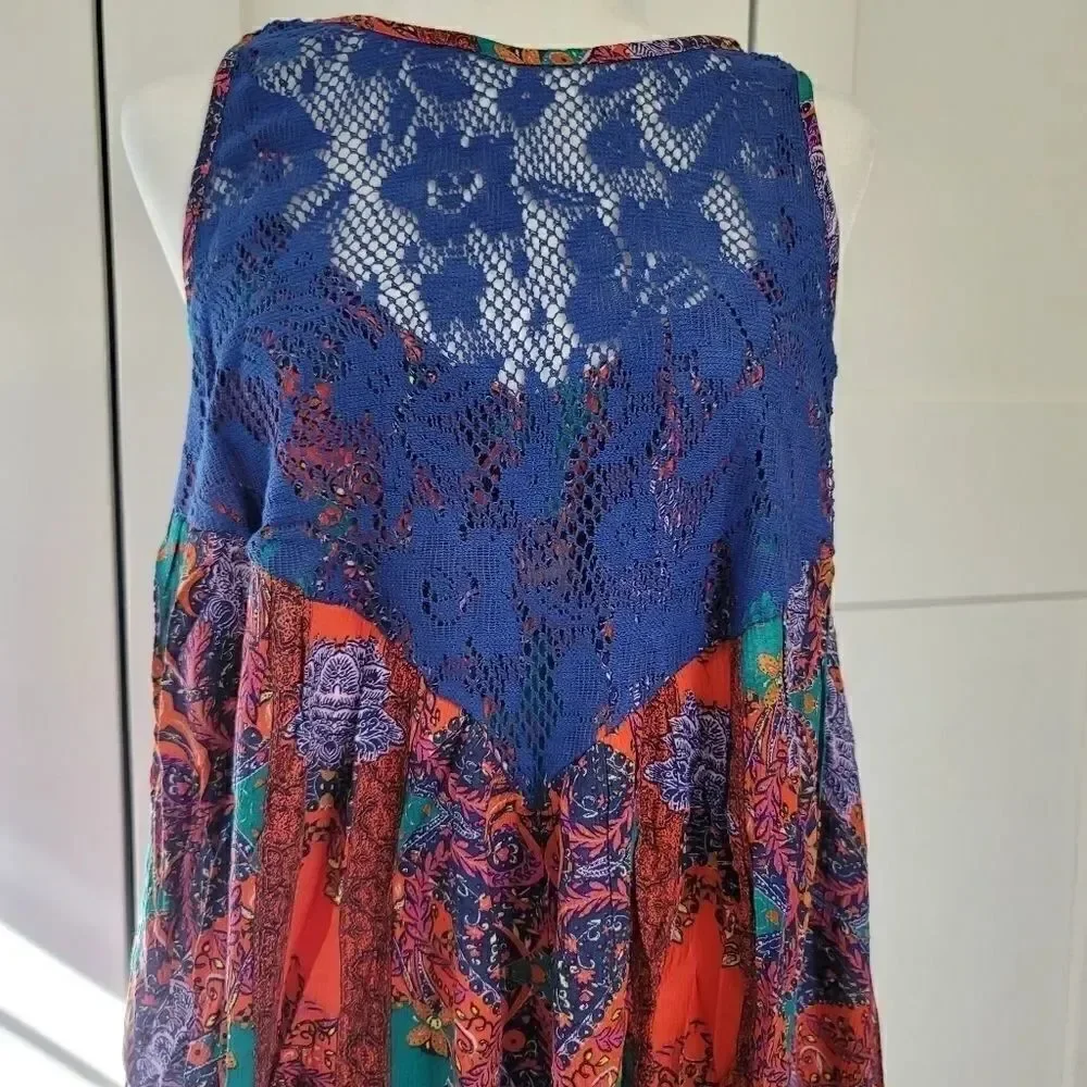 Free people count me in trapeze tunic top